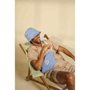 Hindbag Bob Terry Bucket Hat - Wolkenblauw