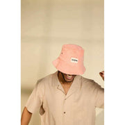 Hindbag Bob Terry Bucket Hat - Koraalroze