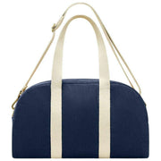 Achtertas Charlie Bowlingtas - Fluweel Marineblauw
