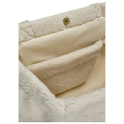 Hindbag Claude Teddy draagtas - Arctic White