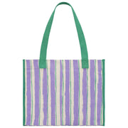 Hindbag Claude Tote Bag - Groen/Parma Strepen