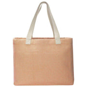 Hindbag Claude Geweven Tote Bag - Koraalrood