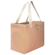 Hindbag Claude Geweven Tote Bag - Koraalrood