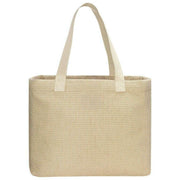 Hindbag Claude Geweven Tote Bag - Nude Beige
