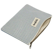 Hindbag Ema Medium Zakje met Rits - Blauwe Strepen