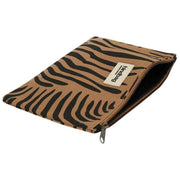 Hindbag Ema Medium etui met ritssluiting - Zebra Cinnamon Brown