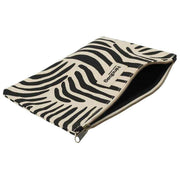 Hindbag Ema Medium Zakje met Rits - Zebra Crème