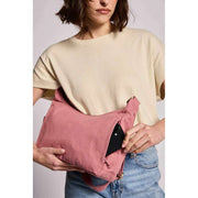 Hindbag Emile Multi Pocket Schoudertas - Blozend Roze