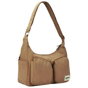 Hindbag Emile Multi Pocket Schoudertas - Kaneelbruin