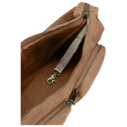 Hindbag Emile Multi Pocket Schoudertas - Kaneelbruin