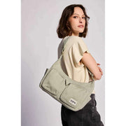 Hindbag Emile Multi Pocket Schoudertas - Clay Green