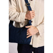 Hindbag Emile Multi Pocket Schoudertas - Marineblauw