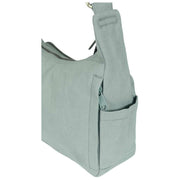 Hindbag Emile Multi Pocket Schoudertas - Saliegroen