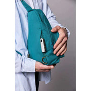 Achtertas Felix Sling Bag - Pauwblauw