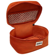 Hindbag Gaspard Vanity Bag - Fluweel Baksteen Oranje
