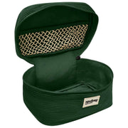 Achterzak Gaspard Vanity Bag - Fluweel Pine Green