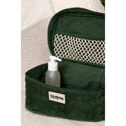 Achterzak Gaspard Vanity Bag - Fluweel Pine Green