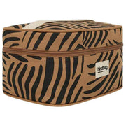 Hindbag Gaspard Vanity Bag - Zebra Kaneelbruin