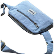 Hindbag Harry Rectangular Bum Bag - Denim Blue