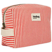 Hindbag Leon Toilettas - Rode Strepen