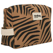 Hindbag Leon Toilettas - Zebra Kaneelbruin