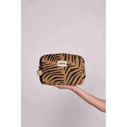 Hindbag Leon Toilettas - Zebra Kaneelbruin