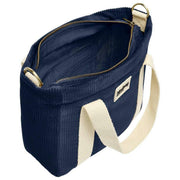 Achtertas Louise Square Crossbody Tas - Fluweel Marineblauw