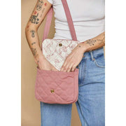 Hindbag Margault Gewatteerde Schoudertas - Blush Roze
