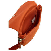 Hindbag Margault Schoudertas - Fluweel Baksteen Oranje