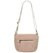 Hindbag Margault Teddy Schoudertas - Poederroze