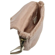 Hindbag Margault Teddy Schoudertas - Poederroze