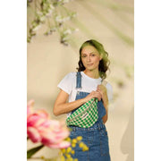 Achtertas Olivia Heuptasje - Vichy Groen