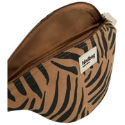 Achtertas Olivia Heuptasje - Zebra Kaneelbruin