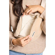 Hindbag Olivia Teddy Classic Bum Bag - Cream