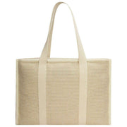 Hindbag Oscar Geweven Draagtas - Nude Beige
