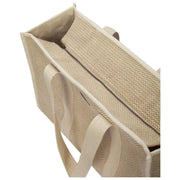 Hindbag Oscar Geweven Draagtas - Nude Beige