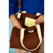 Achtertas Paul Tote Bag - Chocoladebruin