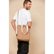 Achtertas Paul Tote Bag - Kaneelbruin