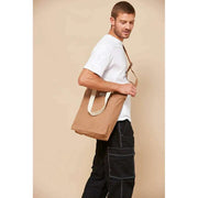 Achtertas Paul Tote Bag - Kaneelbruin