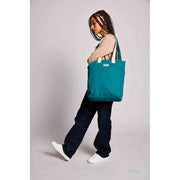 Achtertas Paul Tote Bag - Pauwblauw