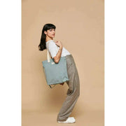 Achtertas Paul Tote Bag - Saliegroen