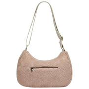 Hindbag Rosa Grote Teddy Schoudertas - Poederroze