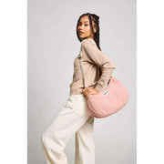 Hindbag Rosa Grote Teddy Schoudertas - Poederroze