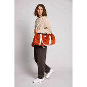 Achtertas Simon plunjezak - Velvet Brick Orange
