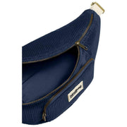 Hindbag Sofia XL Heuptasje - Fluweel Marineblauw