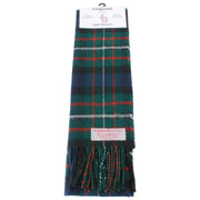 Ingles Buchan Ferguson lamswollen sjaal - groen/blauw/rood