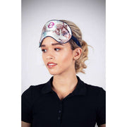 Jessica Russell Flint Cancer Zijden Oogmasker - Wit/Beige