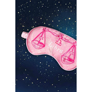 Jessica Russell Flint Libra Zijden Oogmasker - Roze