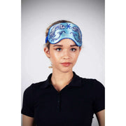Jessica Russell Flint Pisces Zijden Oogmasker - Blauw/Wit