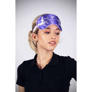 Jessica Russell Flint Sagittarius Zijden Oogmasker - Paars/Wit